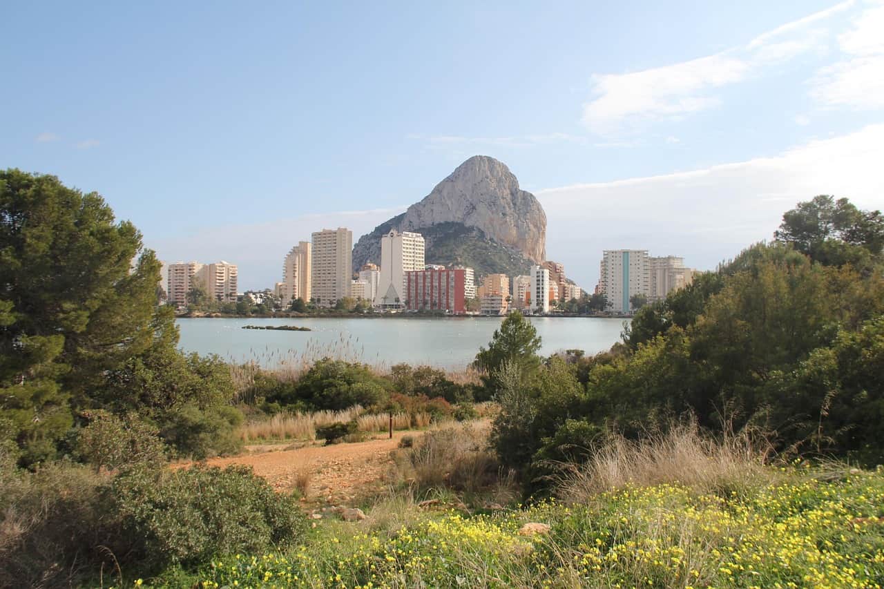 Routes through Las Salinas - Las Salinas 1