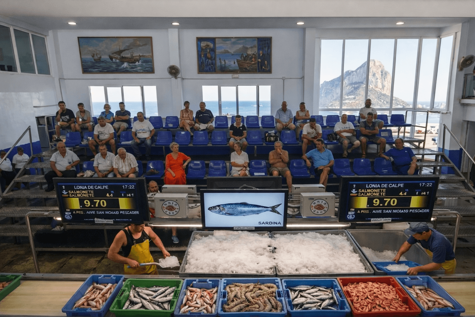 3. Theater of the Mediterranean: The Famous Fish Market (Lonja de Calpe)
