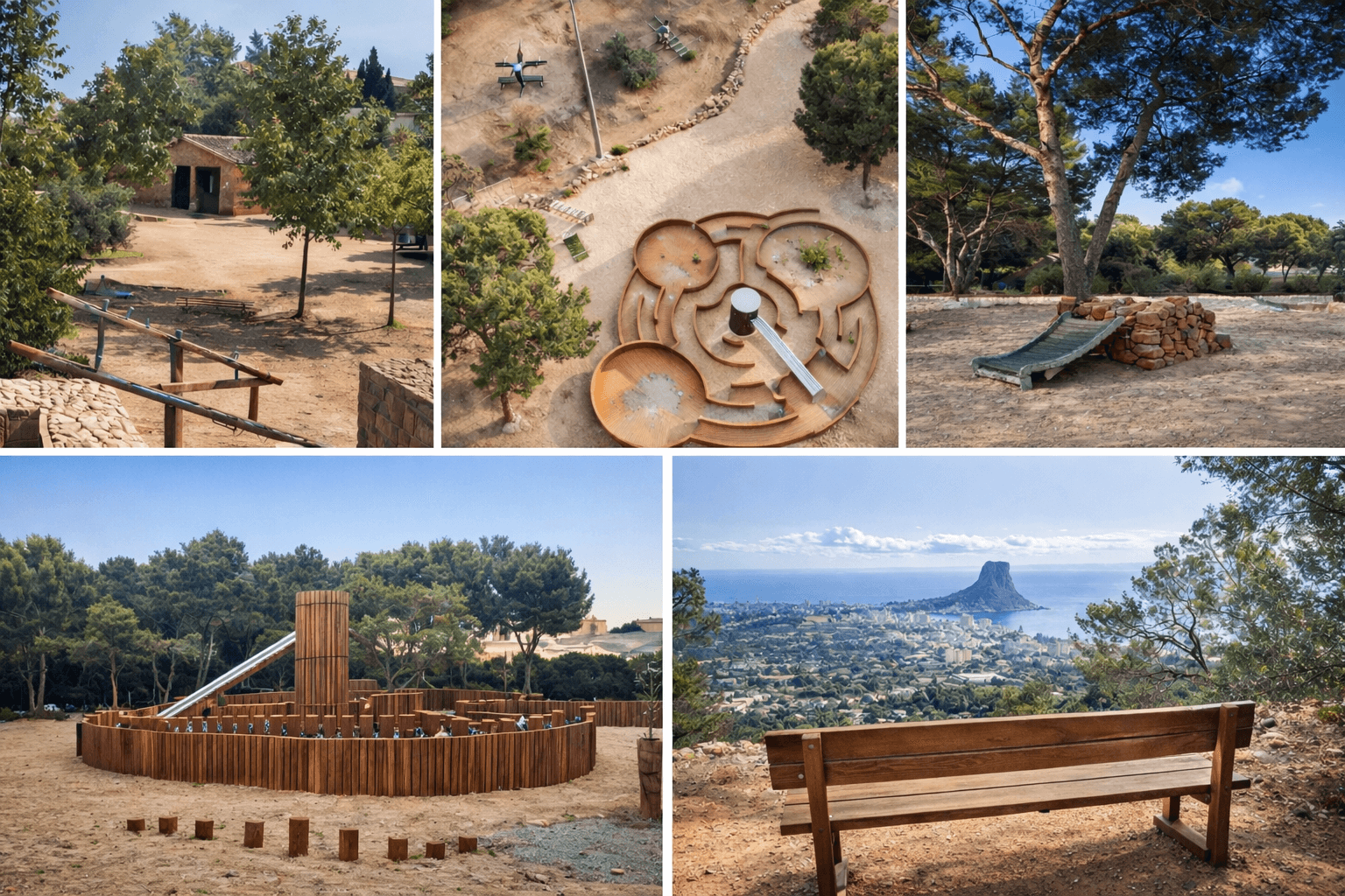 The aesthetics of rest in nature: Parks and family picnic areas in Calpe